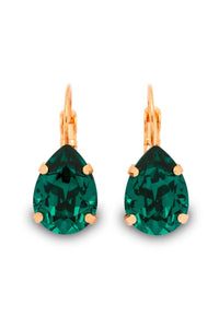 Adele Earrings - Emerald Green