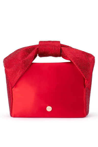 Alinta Hotfix Top Handle Bag - Red