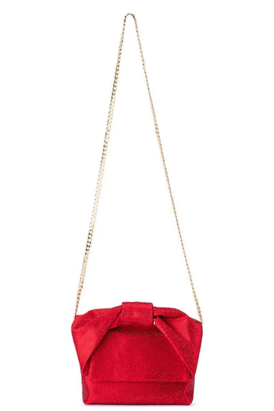 Alinta Hotfix Top Handle Bag - Red