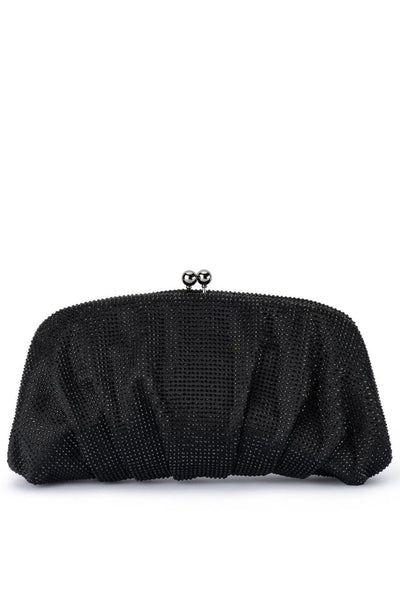 Aria Hotfix Frame Purse - Black