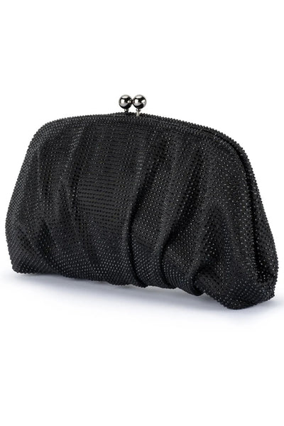Aria Hotfix Frame Purse - Black