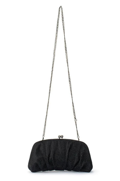 Aria Hotfix Frame Purse - Black