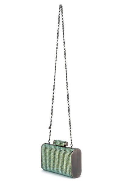 Bae Crystal Clutch - Green