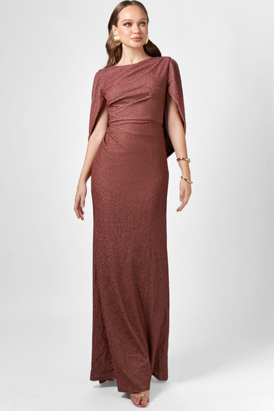 Beck Cape Maxi - Mocha SIZE 16 ONLY