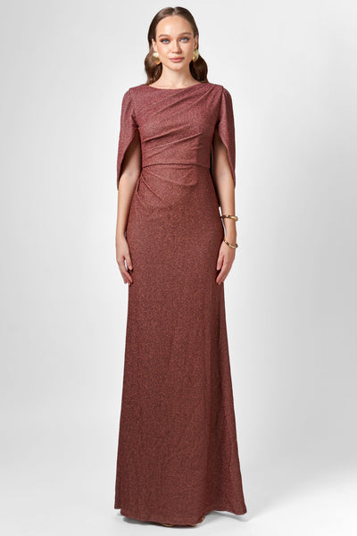 Beck Cape Maxi - Mocha SIZE 16 ONLY