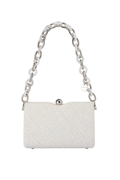 Birdie Textural Handle - White