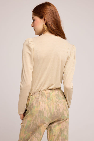 Boskay Body Suit - Beige Gold