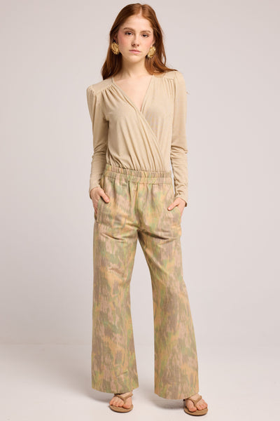 Boskay Body Suit - Beige Gold