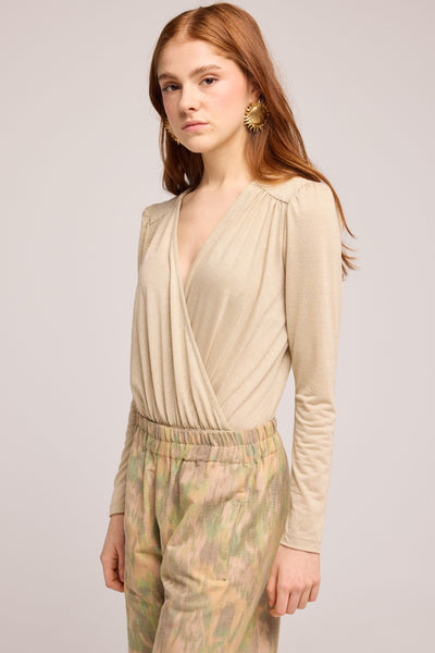 Boskay Body Suit - Beige Gold