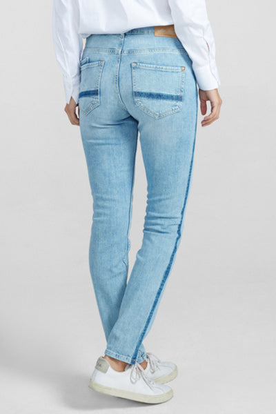 Bradford Patch Jeans - Light Blue