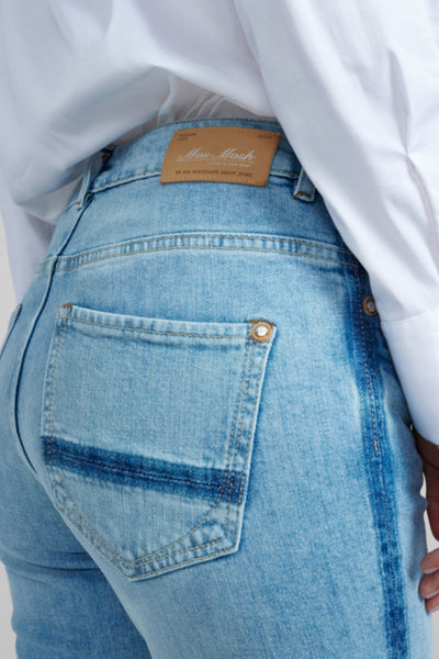 Bradford Patch Jeans - Light Blue