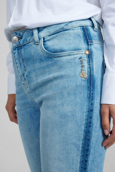 Bradford Patch Jeans - Light Blue