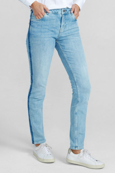 Bradford Patch Jeans - Light Blue