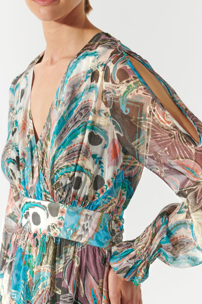 Cleo Dress - Masquerade Blue SIZE S/8 ONLY