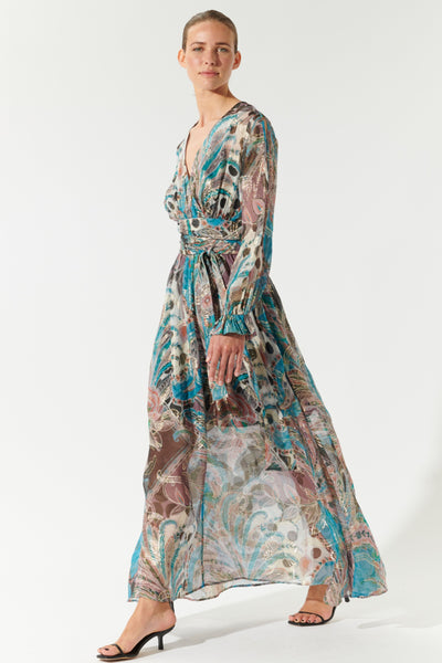 Cleo Dress - Masquerade Blue SIZE S/8 ONLY