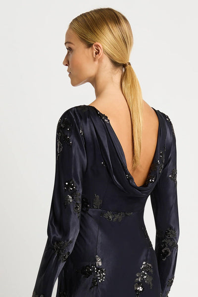 Corinthia Gown - Navy