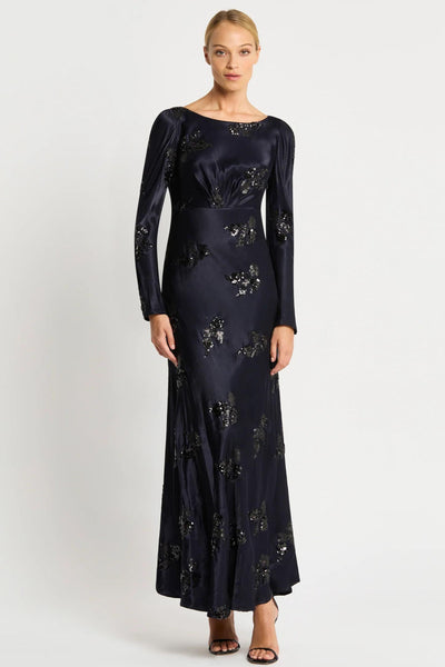 Corinthia Gown - Navy