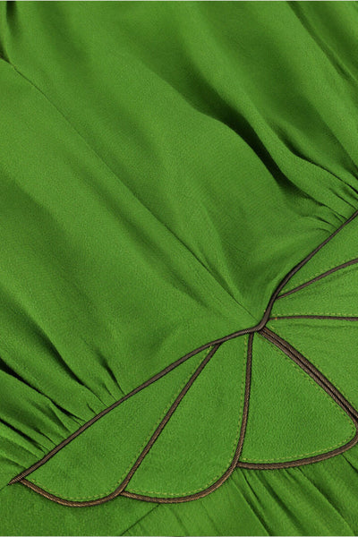 Fayence Midi Dress - Green