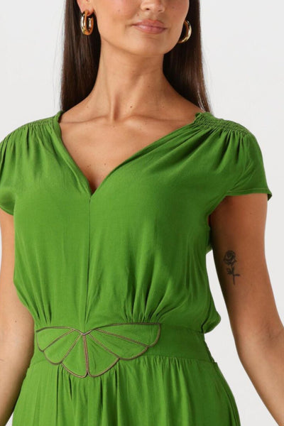 Fayence Midi Dress - Green