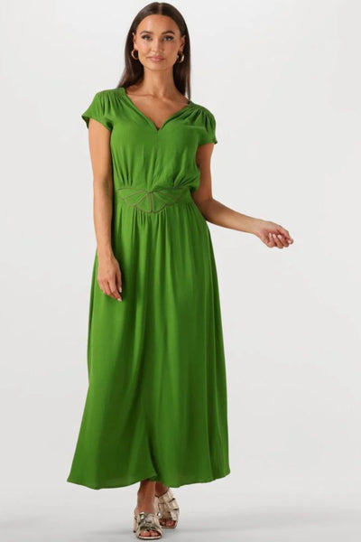 Fayence Midi Dress - Green