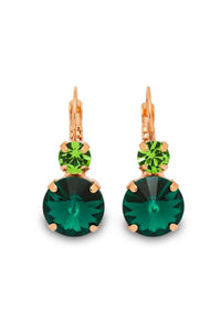 Gisele Earrings - Emerald