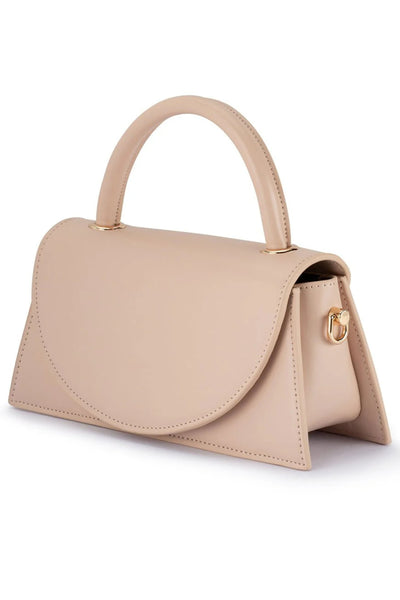 Hailey Top Handle Bag - Natural