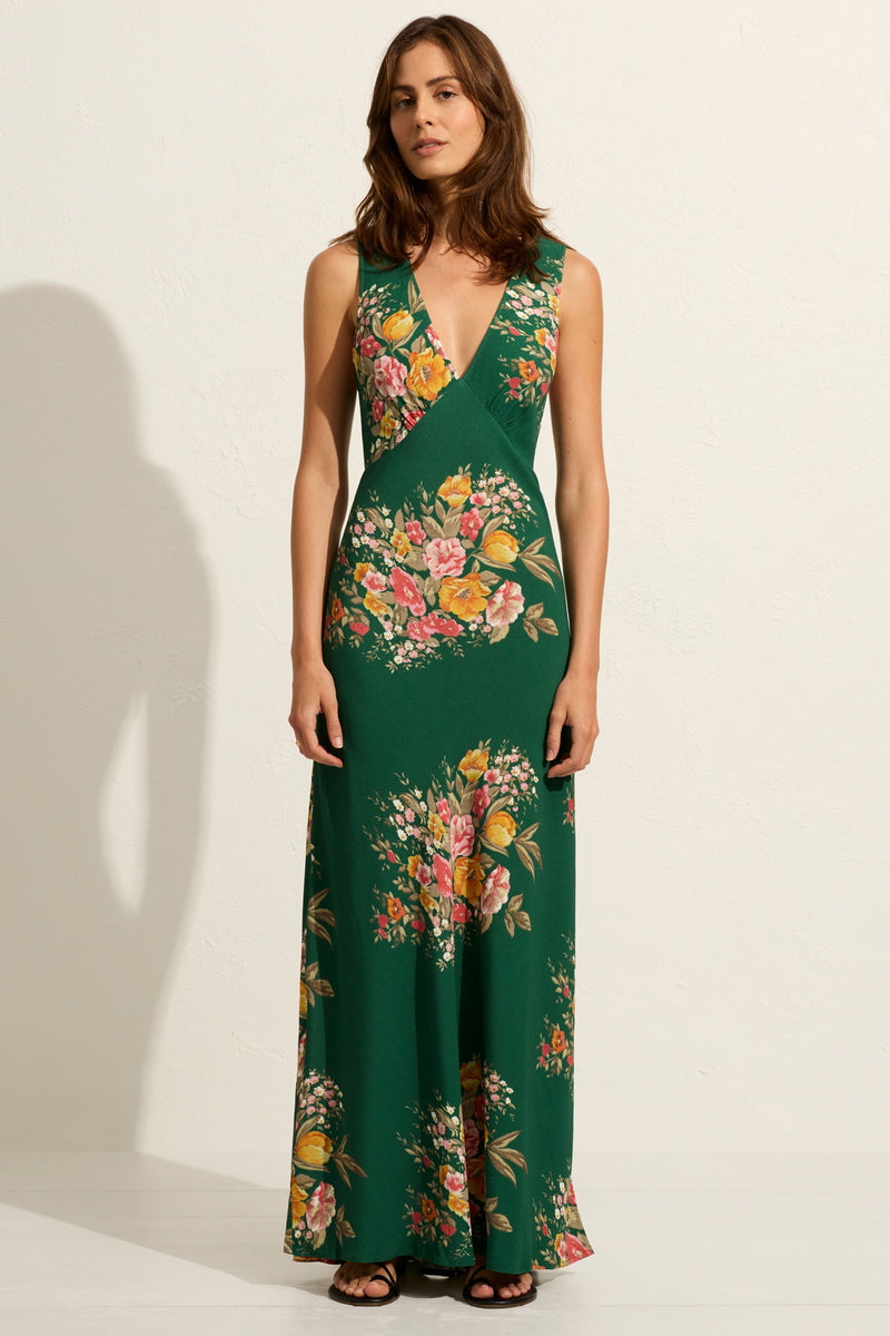 Auguste The Label Leonie Lara Maxi Dress - Green Sale – Smoke & Mirrors 