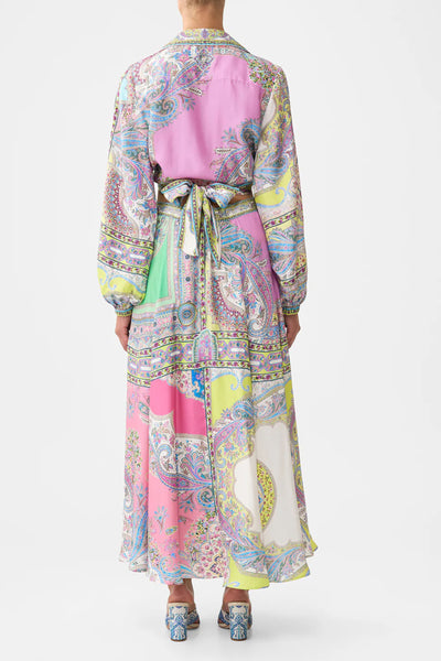 Panelled Flared Long Skirt - Magic Carpet Ride