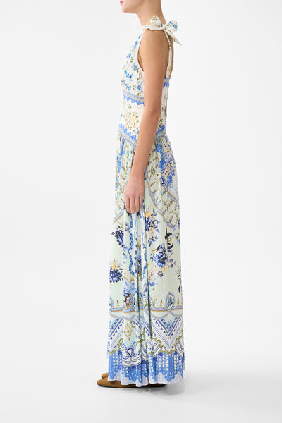 My Homespun Heart Tie Shoulder Dress