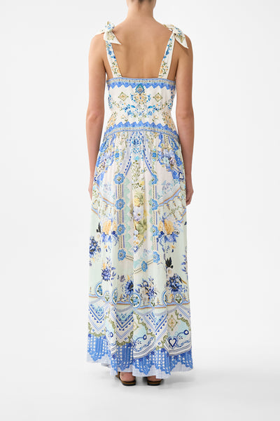 My Homespun Heart Tie Shoulder Dress