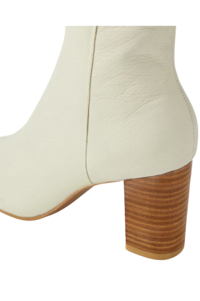 Nerine Ankle Boots - Stone Leather