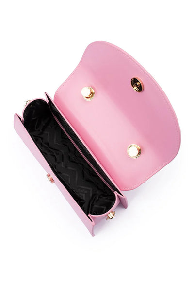 Phoebe Bamboo Handle Bag - Pink