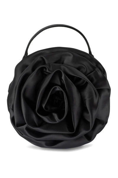 ROSITA Rosette Frame Bag - Black