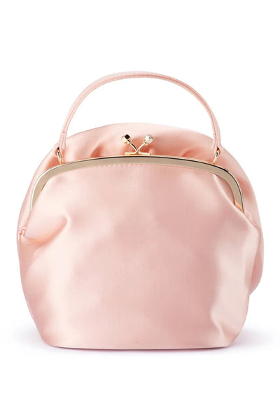 ROSITA Rosette Frame Bag - Blush