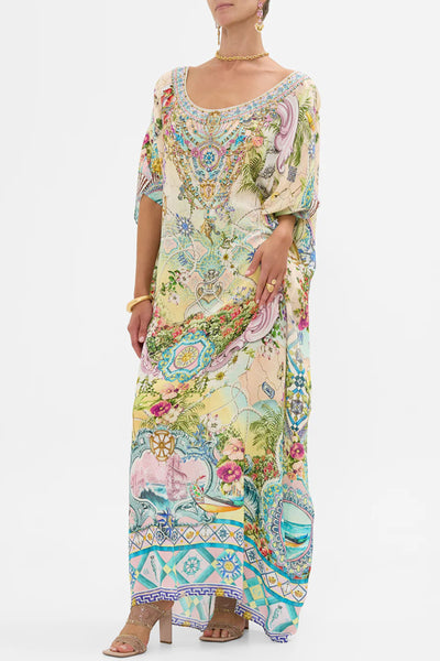 Just Coasting Round Neck Kaftan