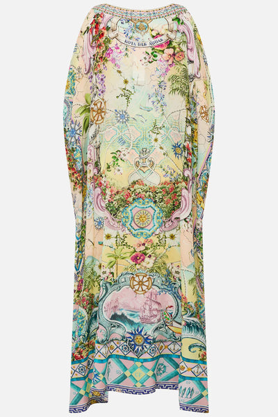 Just Coasting Round Neck Kaftan