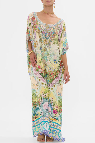 Just Coasting Round Neck Kaftan