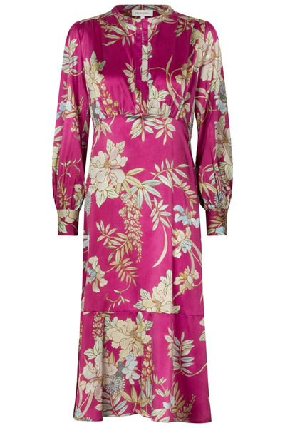 Rudy Silk Midi Dress - Mimosa Fiavola