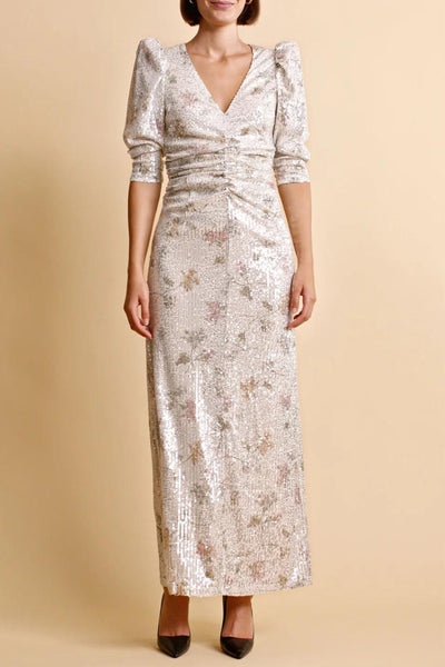 Sequins Maxi Dress - Botanic