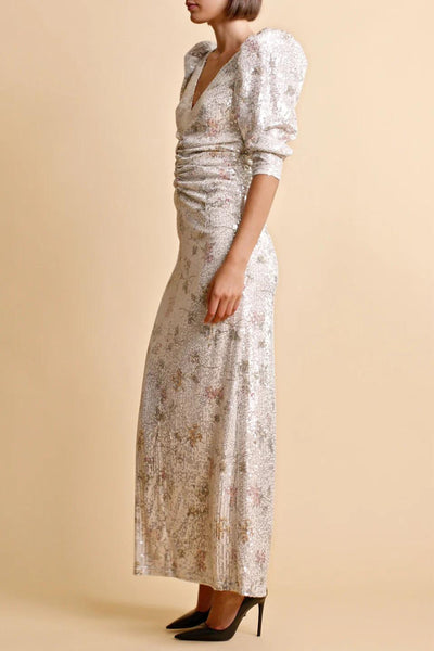 Sequins Maxi Dress - Botanic