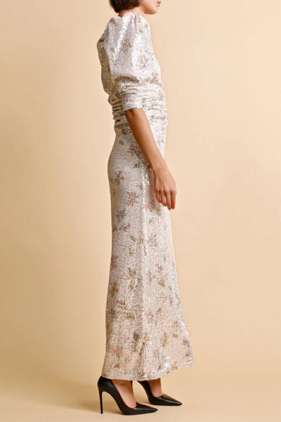 Sequins Maxi Dress - Botanic