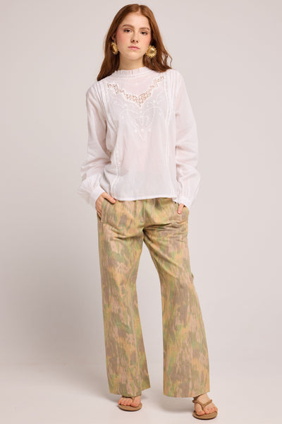 Louizon Tourneuve Blouse - White