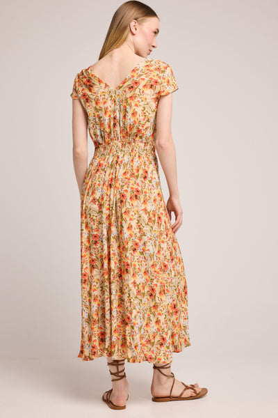 Trala Midi Dress - Narcisse Print