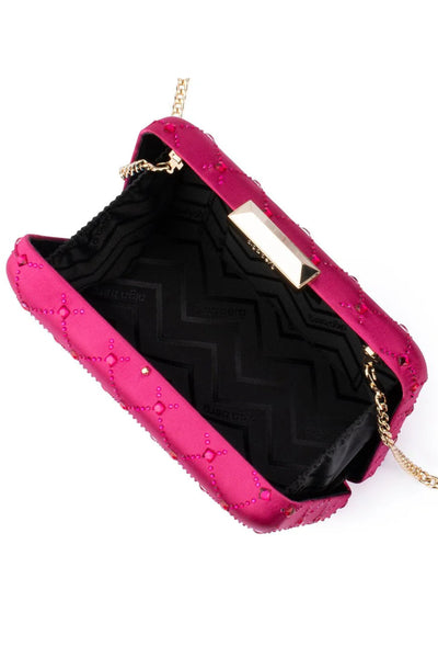 Violet Hotfix Clutch - Fuchsia