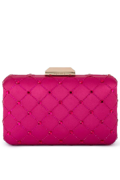 Violet Hotfix Clutch - Fuchsia