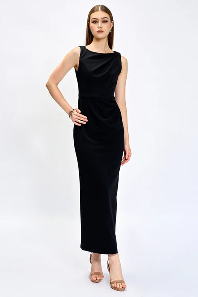 Livia High Neck Midaxi - Black