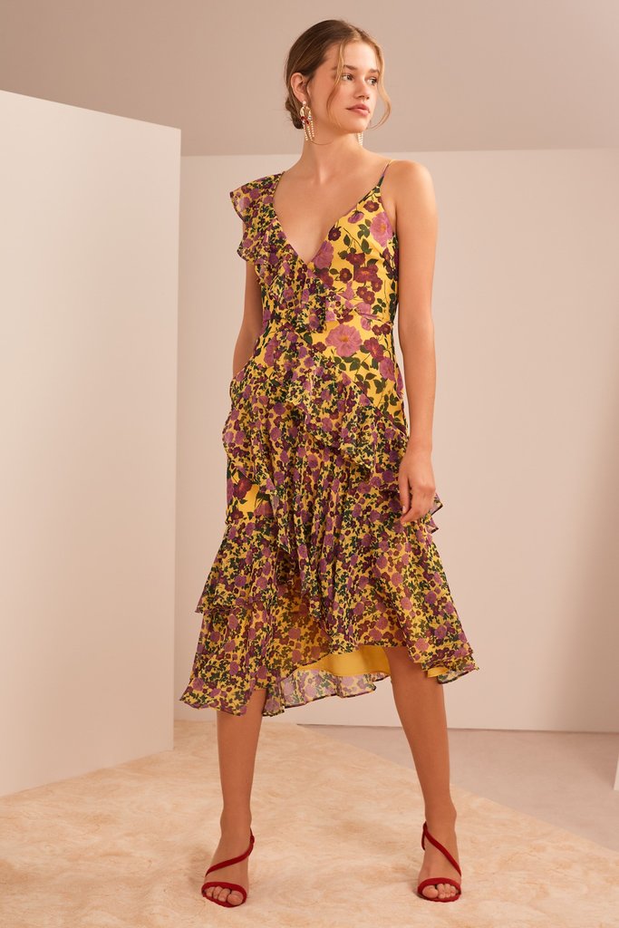 Waves Midi Dress