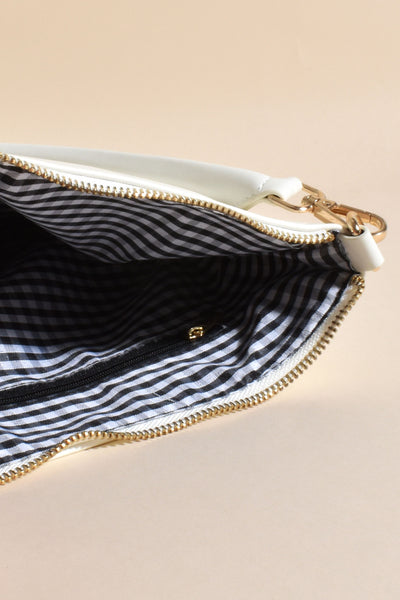 Iris Essential Shoulder Bag - White