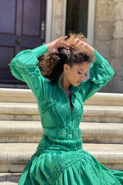 Starlet Maxi Dress - Green