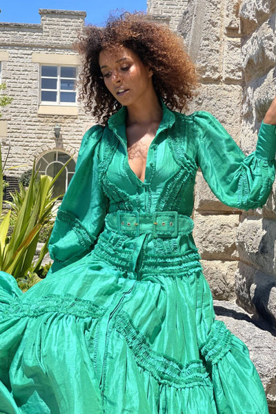 Starlet Maxi Dress - Green